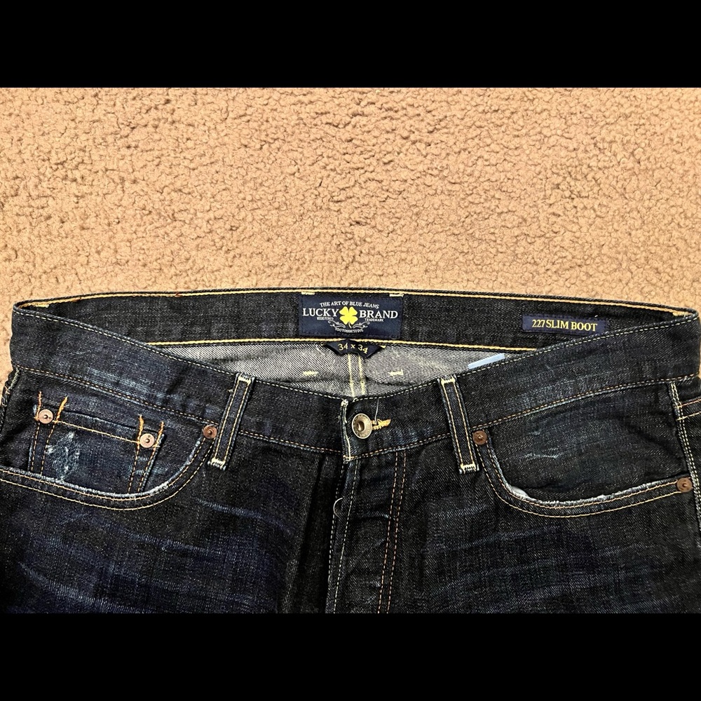 Lucky Brand 227 Slim Boot Cut 34/34